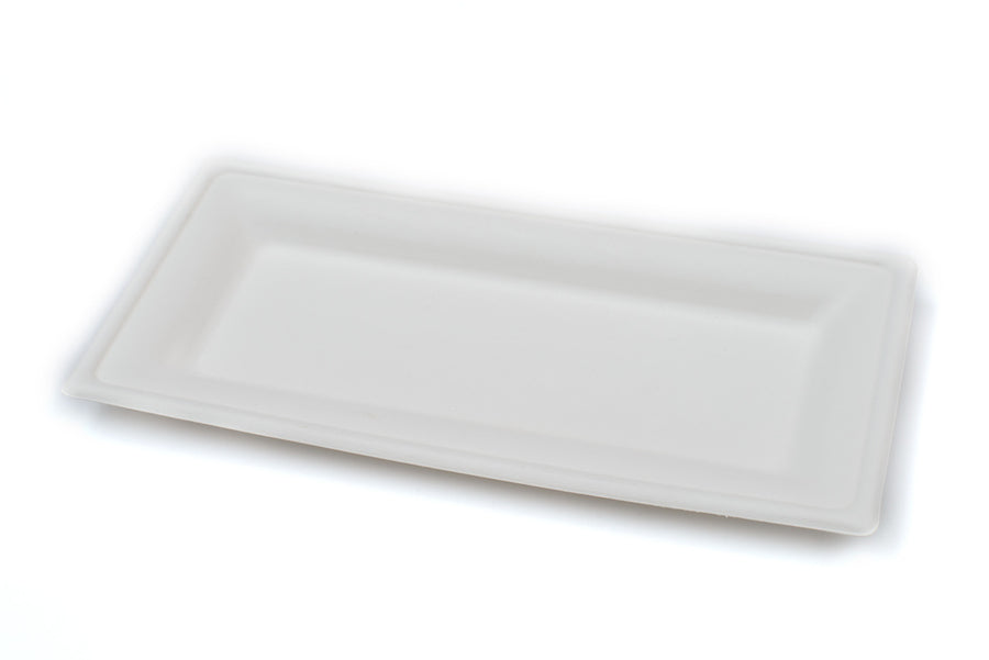 26cm x 13cm Sugarcane Bagasse Platter